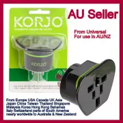 AU STOCK Universal Australia Travel Power Plug Adapter Converter US/EU/UK to AU