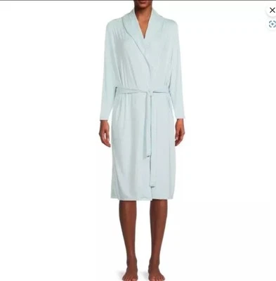 NWT Catherine Malandrino Long sleeve blue robe. Size 3X.