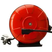 Southwire Retractable Cord Reel + Locking Plug Easy to Operate Tubed with Filler