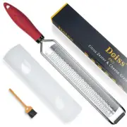 PRO Lemon Zester & Heavy Duty Cheese Grater & Vegetable Grater, Parmesan Cheese