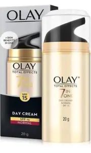 5 PACK OLAY TOTAL EFFECTS 7 IN 1 DAY CREAM SPF-15 FREE SHIPPING
