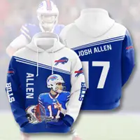 在飛比找蝦皮購物優惠-2022 Buffalo Bills 三維連帽衫