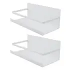 Fridge Magnet Shelf 2PCS Magnetic Spice Rack For Refrigerator
