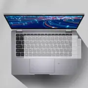Ultra Thin Clear Silicone Keyboard Cover Protector for Dell Latitude 7410 Laptop