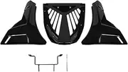 Motorcycle Engine Belly Pan Spoiler Compatible with Honda Rebel CMX300 CMX250 2017-24(Gloss Black)