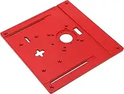 Woodworking Trimming Machine Flip Board Aluminum Alloy Jig Saw Trimmer Router Table Insert Plate Premium Woodworking Bench Accessory for Precision Trimming and Engraving