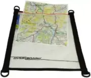 OB1081BLK Map Case Transparent Pouch Waterproof Map Case Document Pouch Medium,