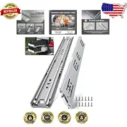 Durable Alloy Steel 18-Inch Drawer Slides - Full Extension Ball Bearing Runners