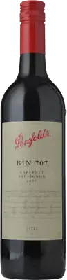 Penfolds Bin 707 Cabernet Sauvignon 2007 wooden gift box