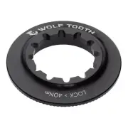 Lockring Closing Disc Centerlock Ferrule Internal Black 525042009 Wolftooth Pads