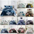 Soft Bedspread Set Coverlet Patchwork Queen King Size Soft Bedding Pillowcase AU