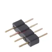 100x 4Pin RGB LED Headers Adaptor Connector 3528 5050 Strip Light Header 4 Pins