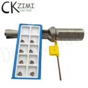 1× WCΦ20-4D-C25 20mm WC/SP/WD CNC Indexable U Drill Bit+10Pcs WCMT030208 ZM1025