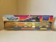 New Vintage 1989 Micro Machines Transcontinental Freight Train Set 6470 SEALED