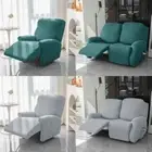 1/2 Seater Recliner Sofa Covers Relax Armchair Cover Slipcover Elastic Protector