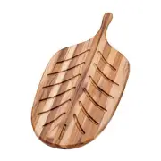 Teakhaus Canoe Paddle Bread & Serving Reversible Board 48X23X1.3cm Serving Table