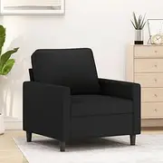 Sofa Chair Black 60 cm Velvet Home Sofa