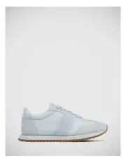 [Wittner] Colleen Nylon and Suede Sneaker in Placid Blue