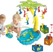 Monkey Game for Toddler | Around Climbing Tree Swing Game - Educational Parent-Child Tabletop Toy Interactive Home Decor for Beach