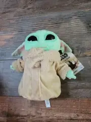Baby Yoda 8 inch bean filled base NEW WITH TAGS