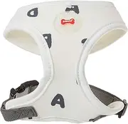 [Puppia] PARA-HA1532-WH-S White Algo Harness A Pet-Vest-Harnesses, Small