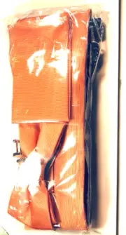 Coral color Mens Suspenders Silk adjustbl Pre-tied Bow tie Hanky Set cufflinks