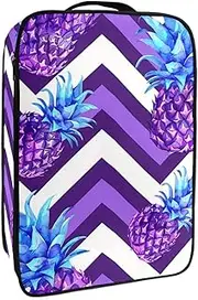 [YTYVAGT] Travel Shoe Bag,Waterproof Portable Organizer Storage Shoe Pouch,Purple Pineapple Fruit