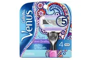 Gillette Vera Bradley + Venus Extra Smooth Swirl Blade 4 Pack