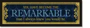 SON wall Plaque " You have become the remarkable man I always knew you would be