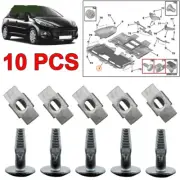 10PCS Car Engine Undertray Metal Fasteners 703018 703016 For Peugeot Citroen