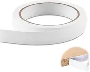 18mm x10m Worktop Edging Strip White Self-Adhesive, Furniture Edging Strip Secure Hold Without Ironing for Desk Wardrobe Cabinet Door Frame Furniture Edge Restoration