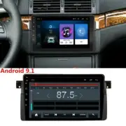 9'' Android 9.1 Car Stereo Radio GPS Navigation 1+16G For BMW E46 Sedan Coupe M3