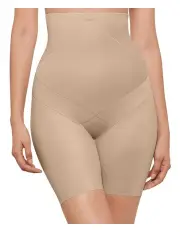 [Miraclesuit Shapewear] Tummy Tuck High-Waist Thigh Slimmer in Beige