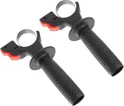 HOMSFOU 2Pcs Auxiliary Handles for Electric Hammer Impact Drill Parts Ergonomic Skid Grip Easy Installation Durable Construction for Enhanced Control and Comfort
