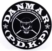 Danmar Bass Drum Single Impact Pad w/Skull Graphic