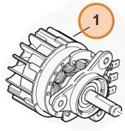 Electromotor Chainsaw Models MSA60 MSA140 Original STIHL 1254-600-0270