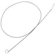 Pipe Cleaner Fridge Cleaning Tool Refrigerator Scrub Brush Stainless Steel Drain Tube Cleaning Brush As Shown 155.00X2.20X1.20CM