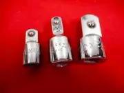 Craftsman Drive Adapter Lot 1/2"to 3/4" - 3/8" to 1/2" - 1/2" to 1/2"