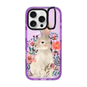 iPhone 16 Pro Impact Ring Stand Case MagSafe Compatible Rabbit