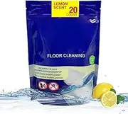 Lavender Scent 20 Count (1-Pack) for viledao-ceda| Made with Naturally-Derived Ingredients | Safe to Use on All Hard Floors | Perfect for Mop Buckets (Lemon)|Floor cleaning