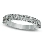 1.5 CT. T.W. Natural Diamond Band in Solid 14K White Gold