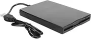 External USB Floppy Drive 3.5 Inch Portable External Floppy Reader Ultra Thin USB Floppy Drive Slimline Floppy Disk Drive External for Win10 / 7 / 8 / Vista / XP / ME / 2000 / SE / 98