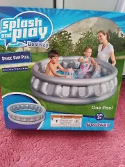 splash and play space ship pool 60in x 15./1.5 mx 38 cm