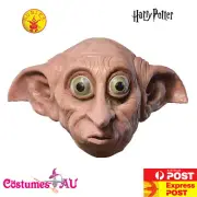 Child Harry Potter Dobby 3/4 Vinyl Mask House-Elf Book Week Costume Accessory