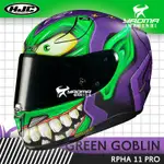 【預購】HJC RPHA 11 GREEN GOBLIN MARVEL 綠惡魔 漫威 全罩 安全帽 耀瑪騎士機車部品