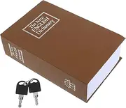 Garneck Hidden Storage Book Safe with Key Lock Faux Book Safe for Secret Storage Secure Lock Box for Home Organization