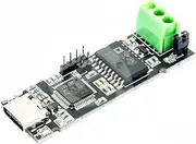 USB to CAN Module, CANable PCAN Debugger CAN Bus Debugging Tool for Linux Win10 11 Type-C USB Debug Software Communication(MKS CANable Pro Equipped with Isolation chip,1PCS)