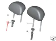 MINI COUNTRYMAN R60 Rear Center Lockable Headrest Guide 52209803689 NEW GENUINE