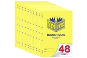 Spirax 122 Binder Book 8mm Ruled 48 Page A4 10 Pack