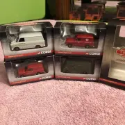 Corgi Trackside LT Set 4 London Transport Vehicles OO 1:76 Scale Ford Transit